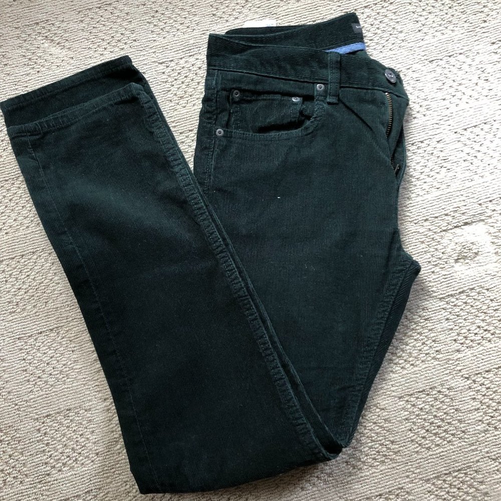 Emerald Green Corduroys